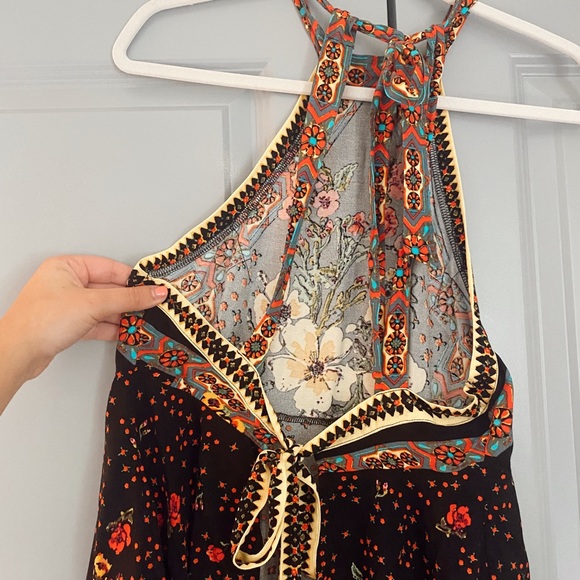 NWT Free People halter floral top - size XS - Picture 8 of 9